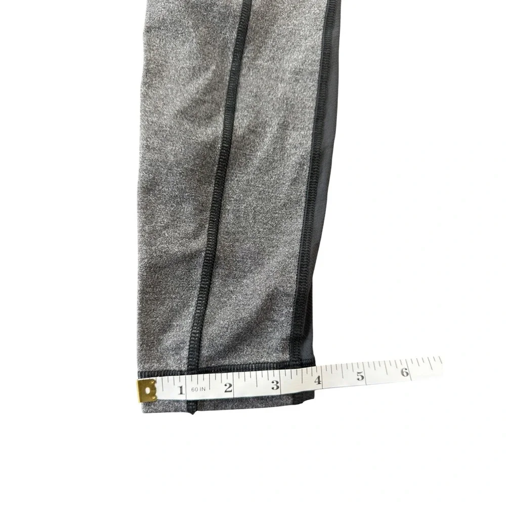Lululemon Speed Tight IV Heathered Black Slate Gray Running Leggings Size 6‎ NEW
